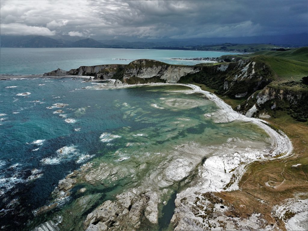 Il n'y a que le temps de menaçant en Nouvelle-Zélande.