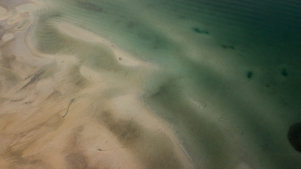 Koh-Rong-Sanloem-photo-drone-plage-marée-basse